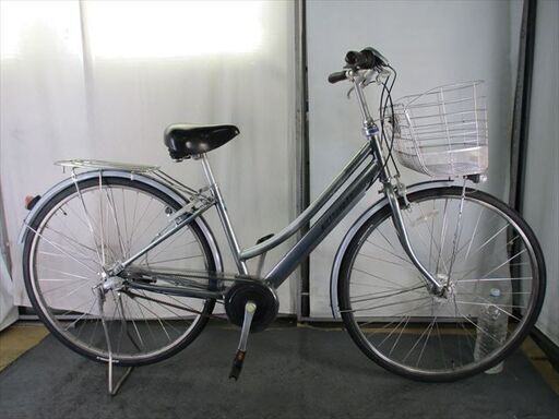 Ｄ270　★限定特価　整備済み★ブリヂストン　アルベルト　シルバー★ 中古自転車 【27インチ】
