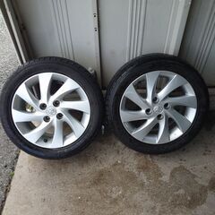 bB純正15インチアルミ