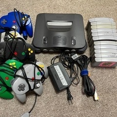 【お取引中】Nintendo64 ゲーム本体 ソフト