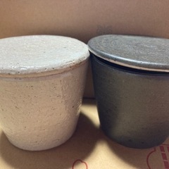 ペアカップ、マオリ陶器
