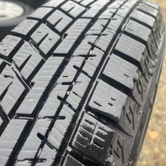 145/80 R13 75Qアルミ付きスタッドレスタイヤ4本 アルミホイール 