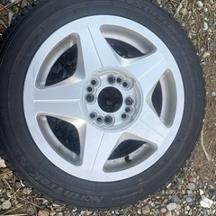 155/65 R14 75Qアルミ付きスタッドレスタイヤ4本　ア...