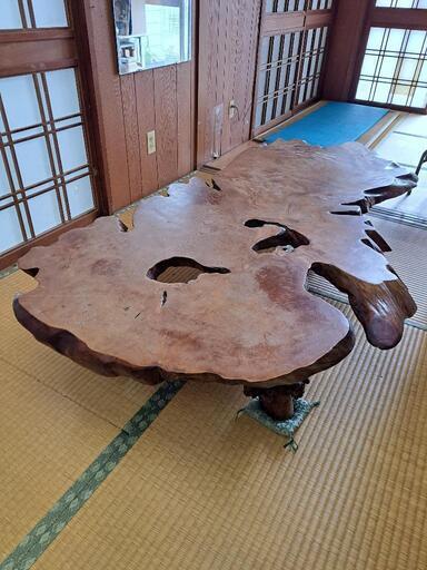 購入者決定！とっても貴重な一枚板の座卓