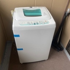 洗濯機　TOSHIBA AW-50GE(W) ピュアホワイト