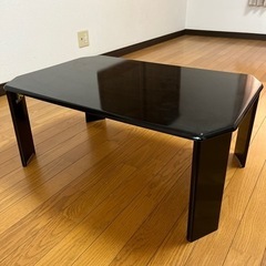 ローテーブル黒