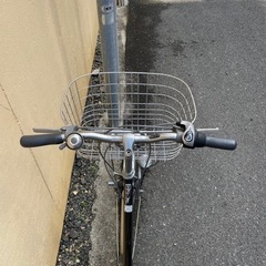 【人気の黒色】　サイモト　27インチ　通学仕様　内装3段変速　オートライト　タイヤ新品