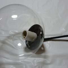 決定【レトロ照明器具】オーヤマ　ガラス製の丸玉シーリングライト