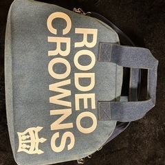 RODEO CROWNS デニムバッグ【１】値下げしました。
