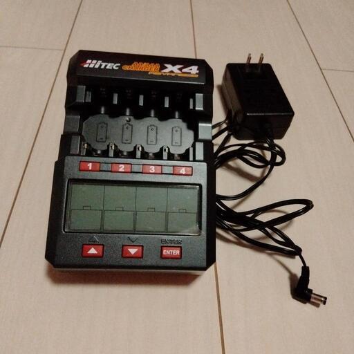 ハイテック　AA/AAA CHARGER　X4　ADVANCED　単3　単4　乾電池充電器