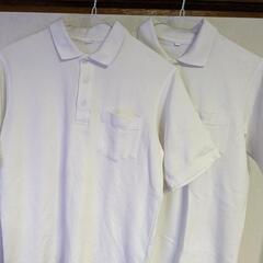 式服用　ポロシャツ白　半袖　160 