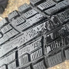 175/80 R15 90Qアルミ付きスタッドレスタイヤ4本 アルミホイール 