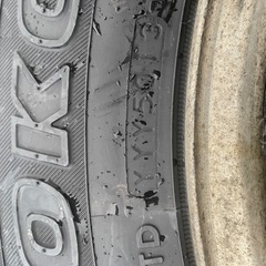 175/80 R15 90Qアルミ付きスタッドレスタイヤ4本 アルミホイール 