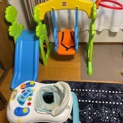 すべり台　歩行器