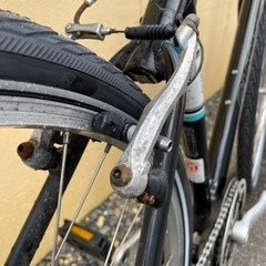 【オススメ】 ジャイアント クロスバイク アルミフレーム Mサイズ 7s 新品パーツ多数