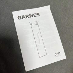 【IKEA:GARNES】 ドア掛けミラー、IKEA、イケア、ミ...