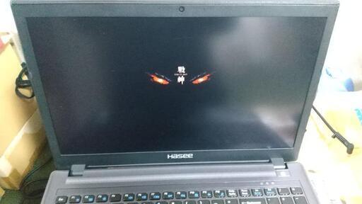Hasee i5-6300HQ次世代規格M.2NVMe256GB＋SSD1TB＋DVDマルチ