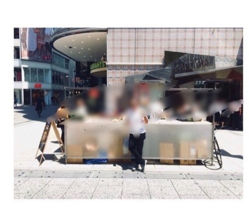 カウンターテーブル骨組み
