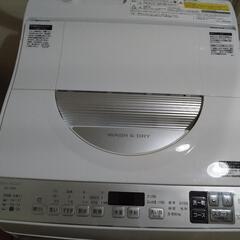 シャープ 5．5kg　洗濯乾燥機 シルバー系 ESTX5DS