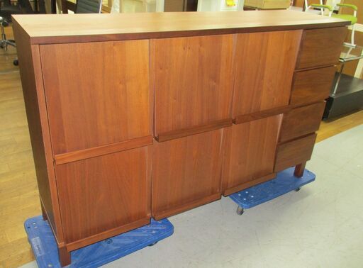 R371 高野木工 LECCE レッチェ 143マガジンラック ウォルナット Used・美品