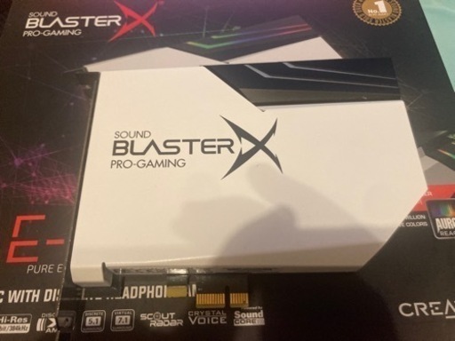 PCパーツ SOUND BLASTERX AE-5 PURE EDITION