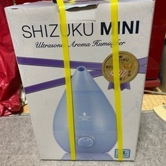 SHIZUKU mini超音波式アロマ加湿器新品未開封