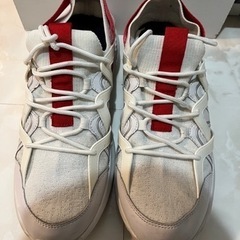 アヴィレックス　スニーカー　靴　赤✖️白　27.0 軽量