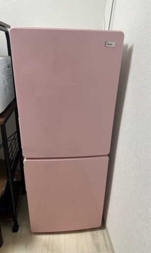 Haier 冷蔵庫　ピンク　2018年製