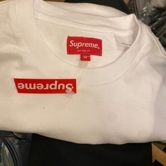 supreme 白　M Tシャツ