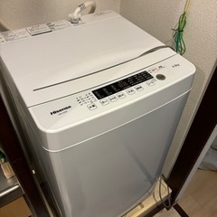 4.5kg 洗濯機(1年ぐらい使用)