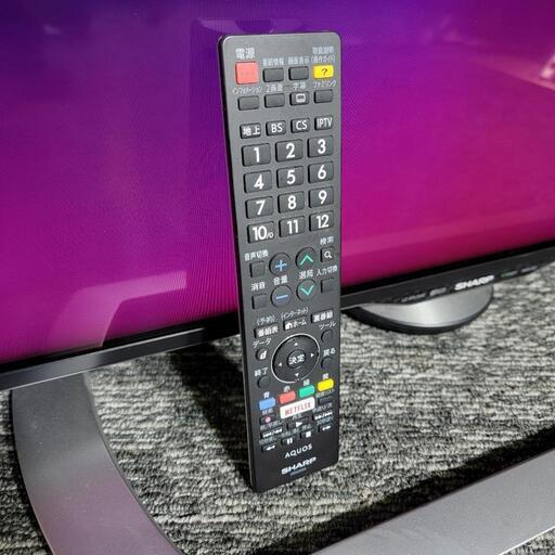 ‍♂️売約済み❌5340‼️配送設置は無料‼️ネット動画サービス対応✨SHARP 60インチ 4k 液晶テレビ