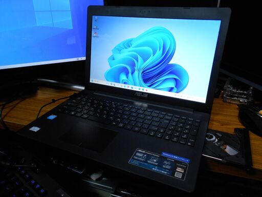 ノートパソコン ASUS Windows11 Celeron N2840 メモリ8GB SSD120GB　　Office2021