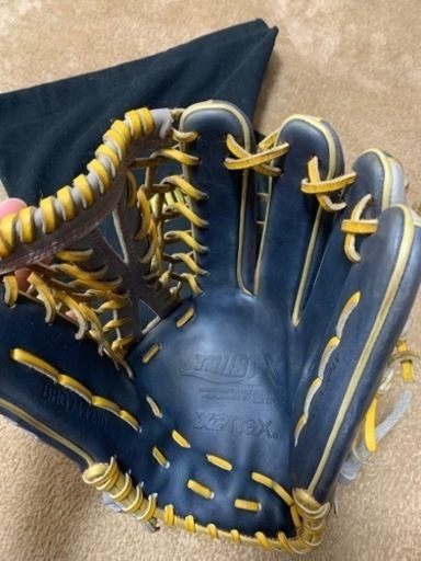 ザナックス【トラストX】硬式外野手左投げ用グラブ 硬式グラブ