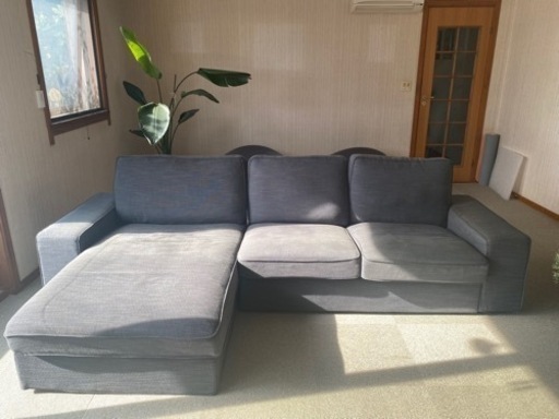 取引中　IKEA シーヴィク　3人がけソファ