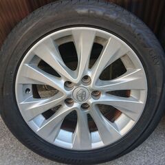ヴェルファイア　１８㌅ ２３５/５０  アルミ＆ブリヂストンタイヤ　４本セット