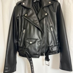 【期間限定】ZARA フェイクレザージャケット　S