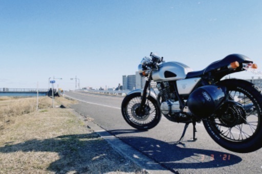 gb250 4型ストリート仕様 GB250-4型 ブラックベース外装 : in your