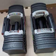 揃ってます！ ホームジム セット 可変式 ダンベル ベンチ ロールマット ブロックダンベル パワーブロック