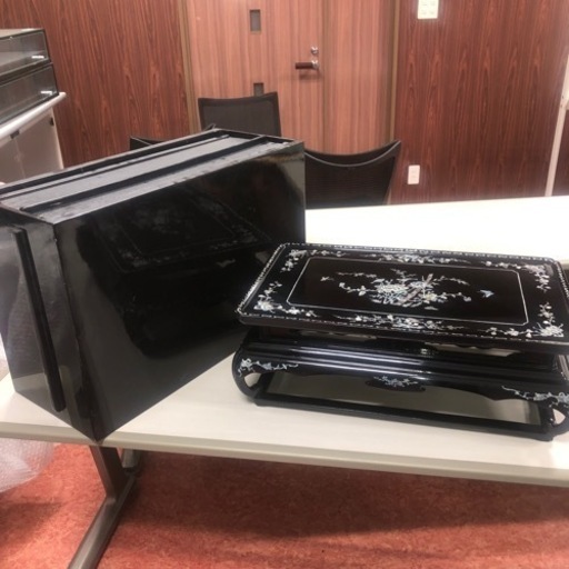 GYP121000 螺鈿細工　座卓　テーブル　横60 縦40 高さ20