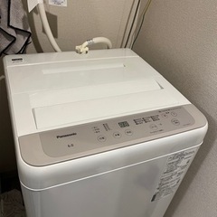 【ネット決済・配送可】Panasonic 洗濯機　NA-F60B15