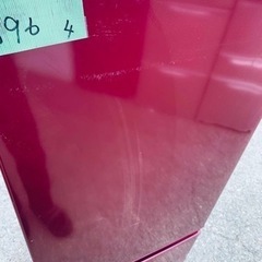 ER396番AQUA ノンフロン冷凍冷蔵庫AQR-10G (R)