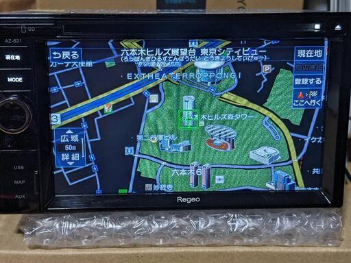 Ｒegeo　AZ-621　メモリーナビ　ワンセグ対応　動作確認済み　地図データ不明 Regeo メモリーナビゲーション[AZ-621]：suzuki SWIFTsport 改造と改良