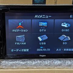 2021年マップRegeoワンセグ搭載メモリーナビAZ-621正常動作品
