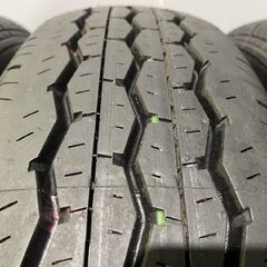 15インチ ECOPIA タイヤ付きホイールセット ハイエース 新車外し 新車外し】2024年製 BS BRIDGESTONE ECOPIA RD613 195/80R15 107/105S