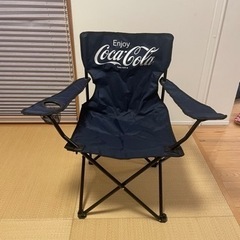 コカコーラ　ビーチチェア　アウトドアチェア　折り畳み椅子