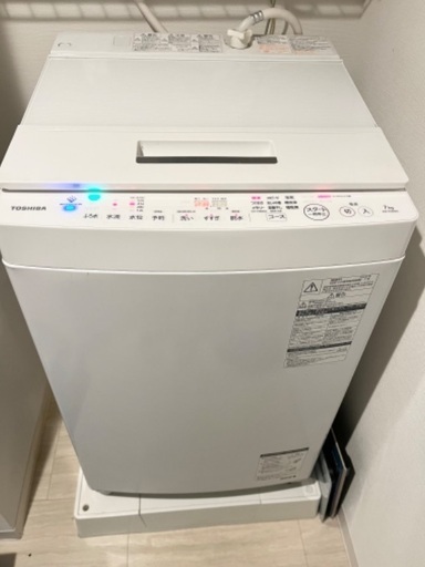 ジモティ来店特価!!　洗濯機　東芝　AW-7D8　2019　　J-0754 ジモティ来店特価!! 洗濯機 東芝 AW-7D8 2019 J-0754