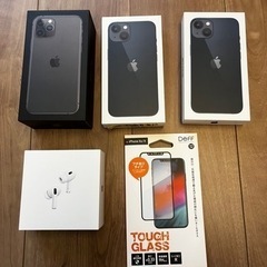 iPhoneやAirPods Pro2の箱とケーブル等（本体はあ...