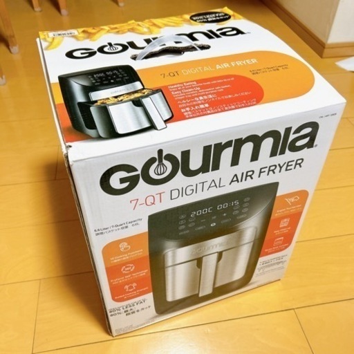 コストコ GOURMIA デジタルエアーフライヤー GAF798 黒