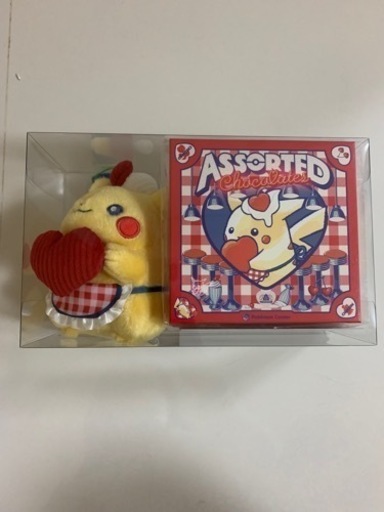 ぬいぐるみ付き　モロゾフ　アソートチョコ　ピカチュウ