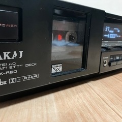 AKAI オートリバースカセットデッキ・GX-R60
