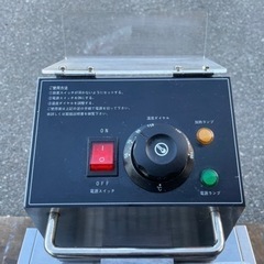 ■中古品 6L単槽式電気フライヤー 100V 2022年 XD-CM6LF動作問題なし 業務用 6L 卓上■